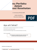 Kuliah Ilmu Perilaku 2018 Dr. Kirti