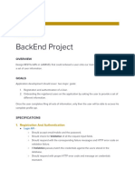 Backend Project PDF