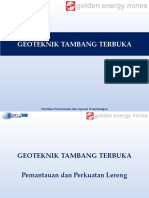 Geoteknik - 7 - Pemantauan Dan Perkuatan Lereng