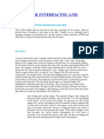 Dc Motor Interfacing and Pwm