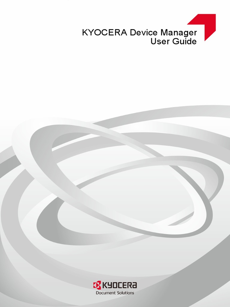 DeviceManager 1.2 UserGuide KD en | PDF | Password | Login