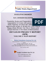 Volume 1 Main Report Karad pkg-II - Revised - Mumbai PDF