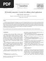 2D Braided Composites a Review for Stiffness Critical Applications