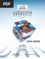 CAA Resources Limited PDF