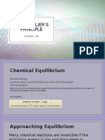 Le Chatelier's Principle