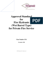 Fire Hydrants Wet Barrel Type For Private Fire PDF