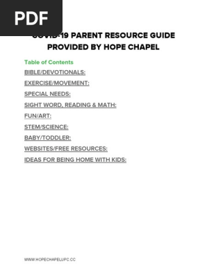 Kids Resource