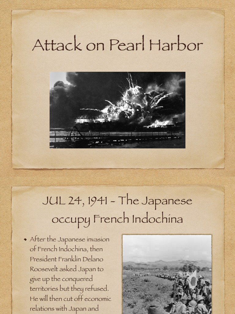 Assignment 21 Creative Assignment Attack On Pearl Harbor PDF | PDF