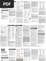 RCR612N: Universal Remote Control Owner's Manual