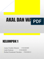 AKAL DAN WAHYU