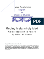 Moping Melancholy Mad (Book1)