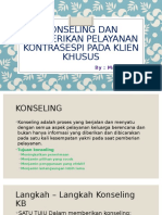 Konseling Dan Memberikan Pelayanan Kontrasespi Pada Klien Khusus-1