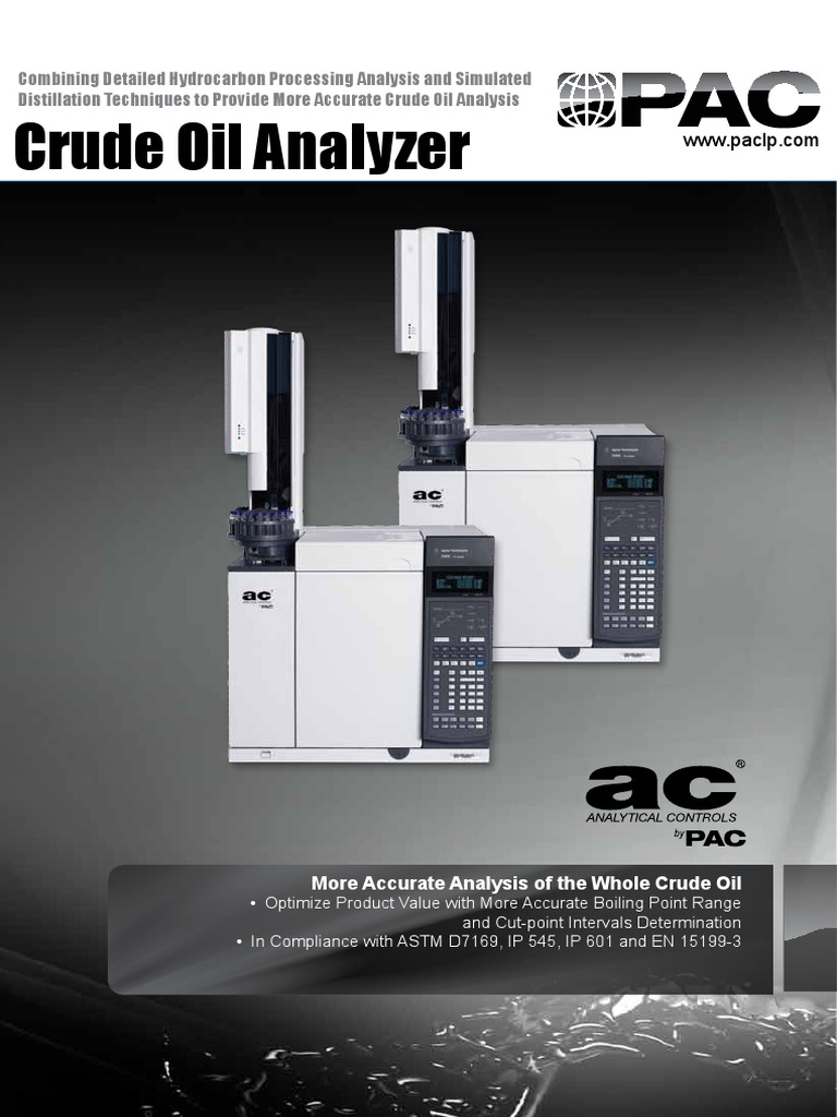 Crude-Oil-Analyzer-PAC ASTM D7169 PDF | PDF | Petroleum | Chemical ...