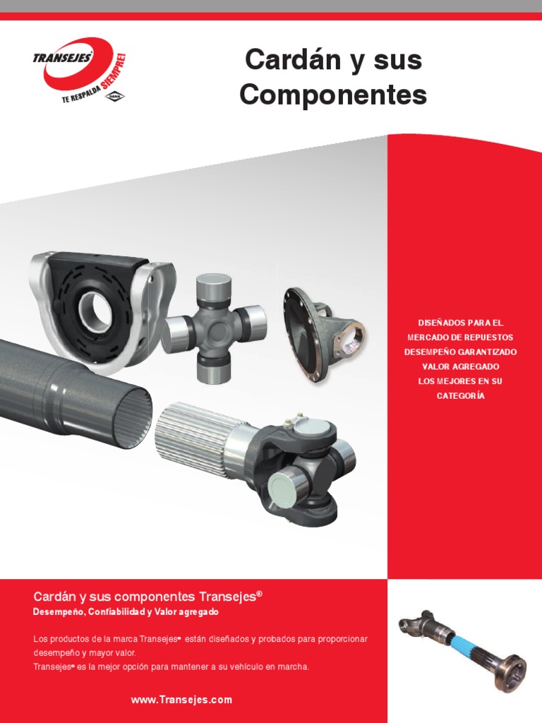 Catalogo Cardan Componentes | PDF | Economias | Ingeniería