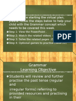 Regular and Irregular Verbs