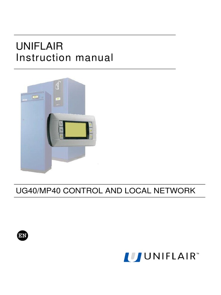 UG40/MP40 Control Manual | PDF | Manufactured Goods | Computing