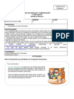 6° Básico Lenguaje y Comunicación Clase 6 PDF