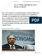Texto Carlos Eduardo Martins - Paulo Guedes e Bolsonaro