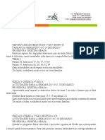 Física y Química e Reforzo de Matemáticas 1º B