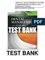 Dental Management Medically Compromised Patient 9th Little Test Bank