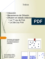 Flujo y Movimiento de Difusión