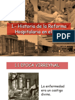 Historia de La Reforma Hospitalaria en El Peru