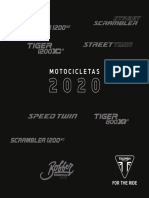 Motocicletas Triumph 2020