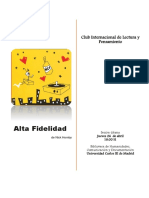 Alta Fidelidad PDF