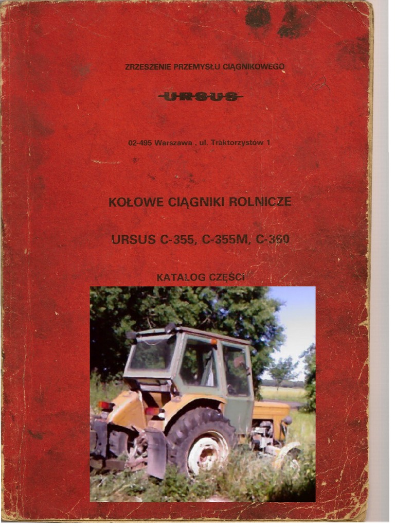 Katalog Części Ursus C 360 Pdf Chomikuj