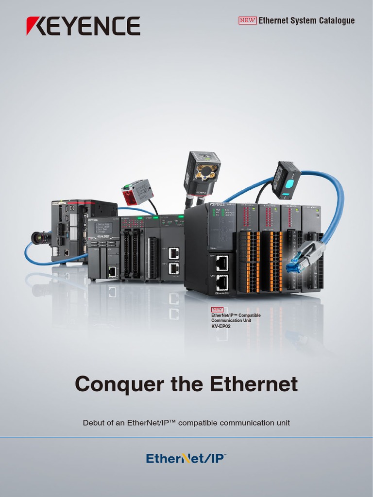KV-5500 PLCアダプタ 仕上が EtherNet/IP対応