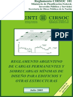CIRSOC 101-2005 - Cargas Permanentes y Sobrecargas Mínimas de Diseño.pdf