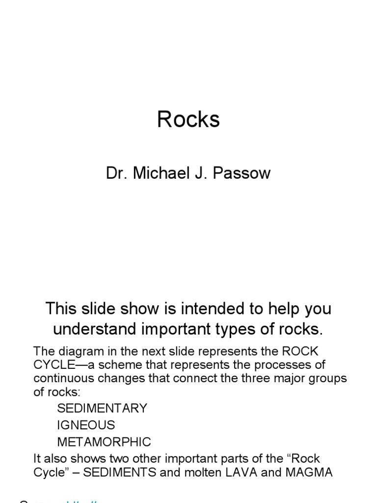 Understanding the Rock Cycle and Types | PDF