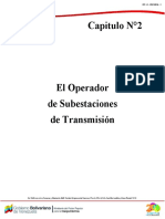 Capitulo N°2 El Operador de Subestaciones de Transmision