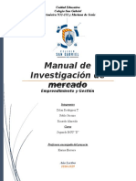 Manual Investigacion de Mercado
