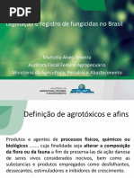 Legislacao e registro de fungicidas