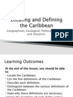 Location and Definition of The Caribbean