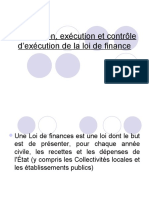 Preparation de La Loi de Finance