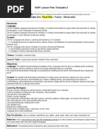 Week 3 Assignment - Siop Lesson Plan 1