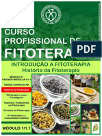 Curso Profissional de Fitoterapia - Módulo 1 - 1.1 - História Da Fitoterapia PDF