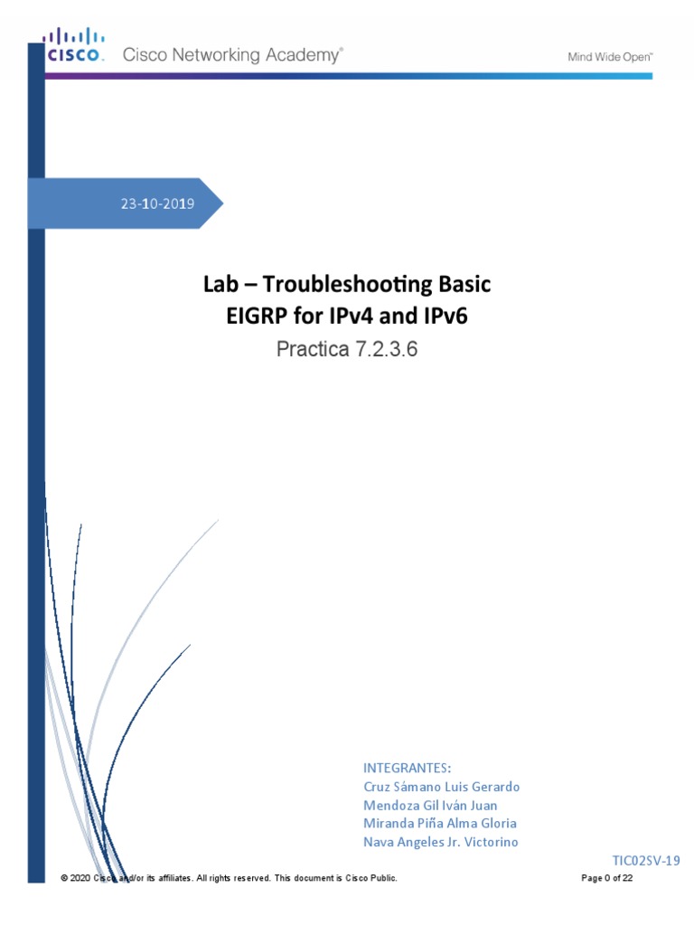 7.2.3.6 Lab | PDF | I Pv6 | Ip Address