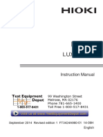 Manual de Usuario Luxometro Hioki 3424 PDF