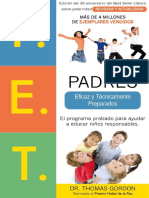 P E T Padres Eficaz y Tecnicamente Preparados Thomas Gordon PDF