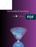 Personality & Emotions: em Otions