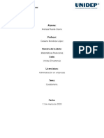 Cuestionario Matematicas Financieras.