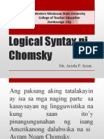 Logical Syntax