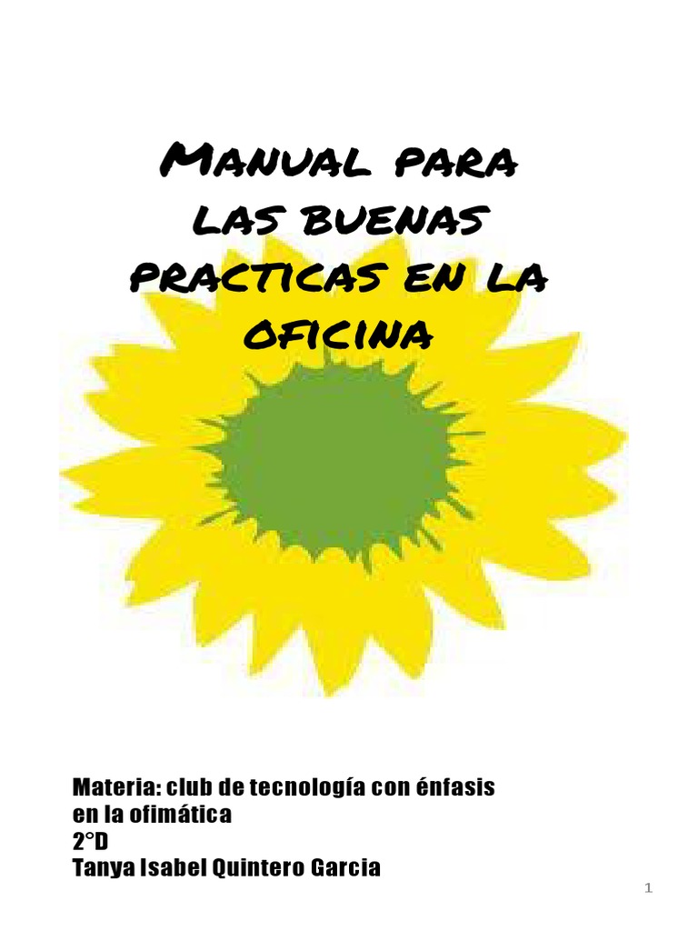 Buenas Prácticas Ambientales en Oficinas | PDF | Papel | Reciclaje