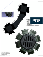 Steampunk Gas Mask Paper Craft PDF