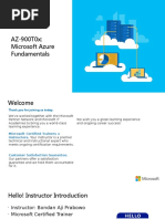 AZ-900T00 Microsoft Azure Fundamentals-00