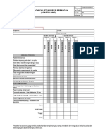 Form Chechklist Inspeksi Perancah Scaffolding