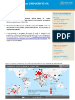 World Health Organization Daily COVID-19 Report - March 19